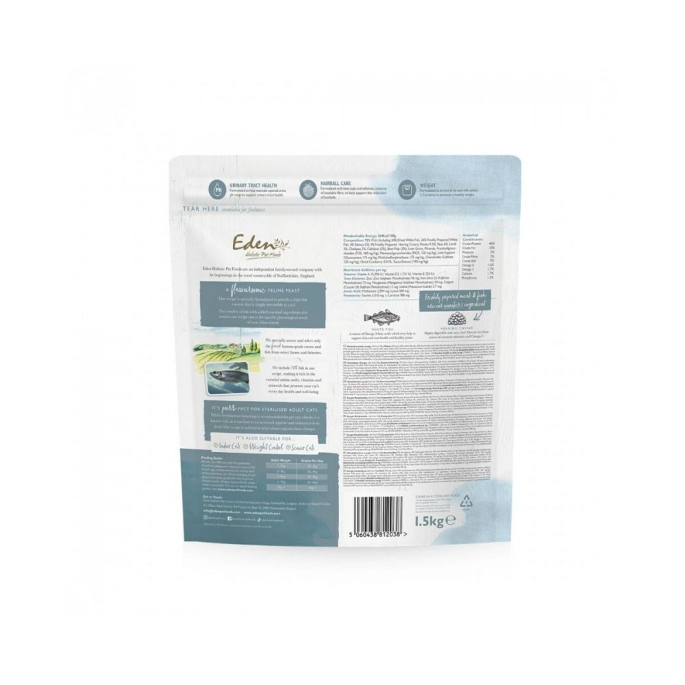 Futter EDEN Fisch 1,5 Kg