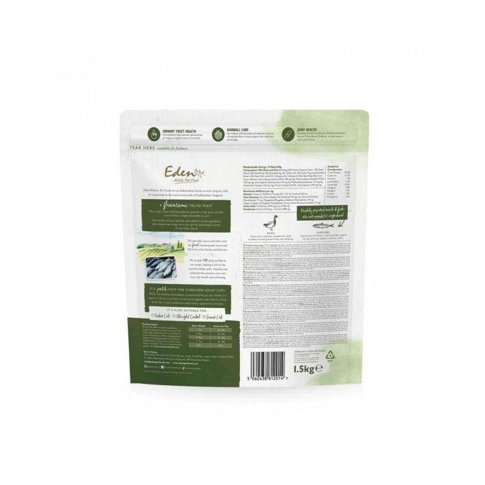 Futter EDEN Ente 1,5 Kg
