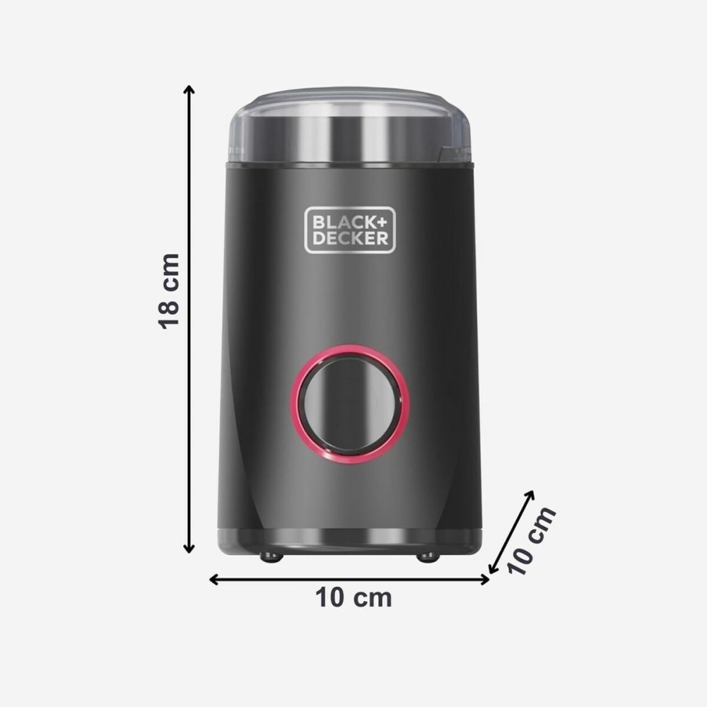 Moulin électrique Black & Decker BXCG152E Noir 150 W