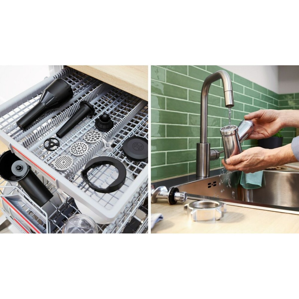Hachoir à viande BOSCH MFWS420W Blanc Noir Acier inoxydable