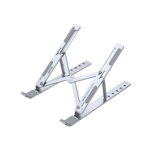 Zusammenklappbarer und verstellbarer Laptop-Ständer Unitek OT155SL Aluminium
