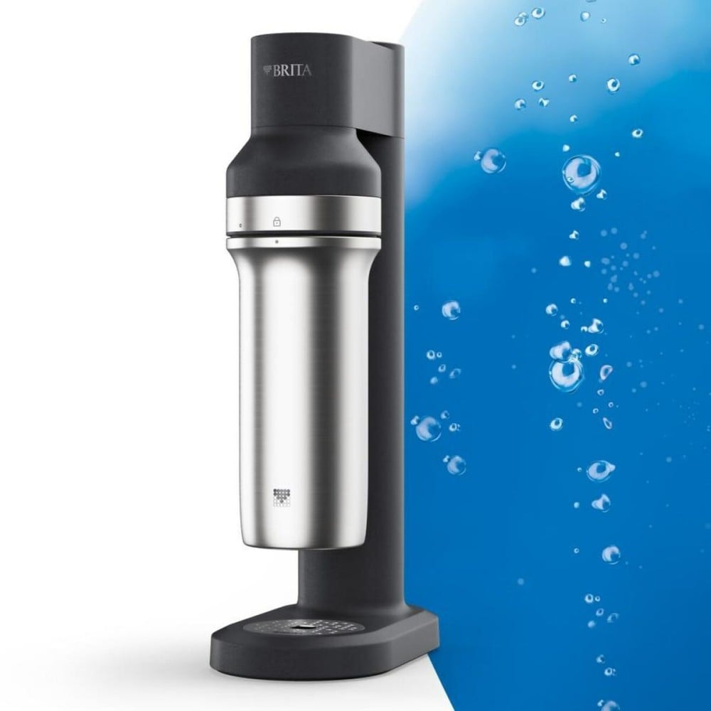 Soda-Wassersprudler Brita 1046729 Schwarz