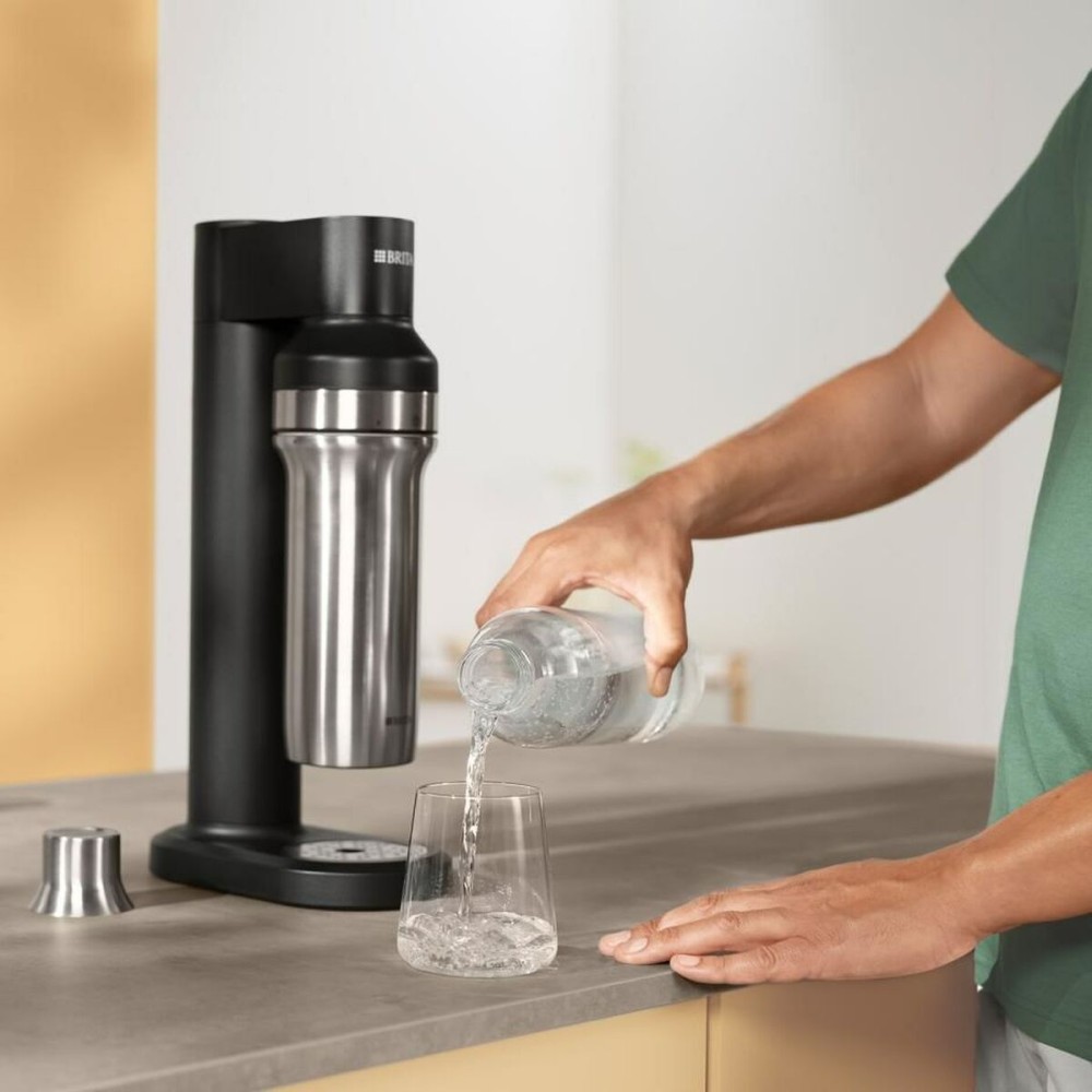 Soda-Wassersprudler Brita 1046729 Schwarz