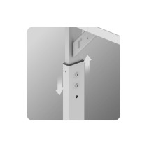 Schreibtisch Gaming Huzaro HZ-Hero 2.6 White Weiß