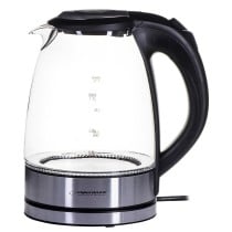 Wasserkocher Esperanza EKK012 Schwarz Glas Kunststoff 2200 W 1,7 L