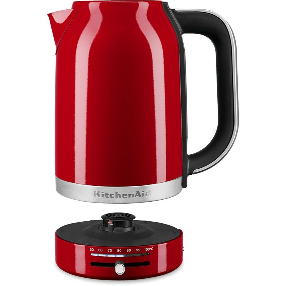 Wasserkocher KitchenAid 5KEK1701EER Rot plástico,acero inoxidable 2400 W 1,7 L (1 Stück)