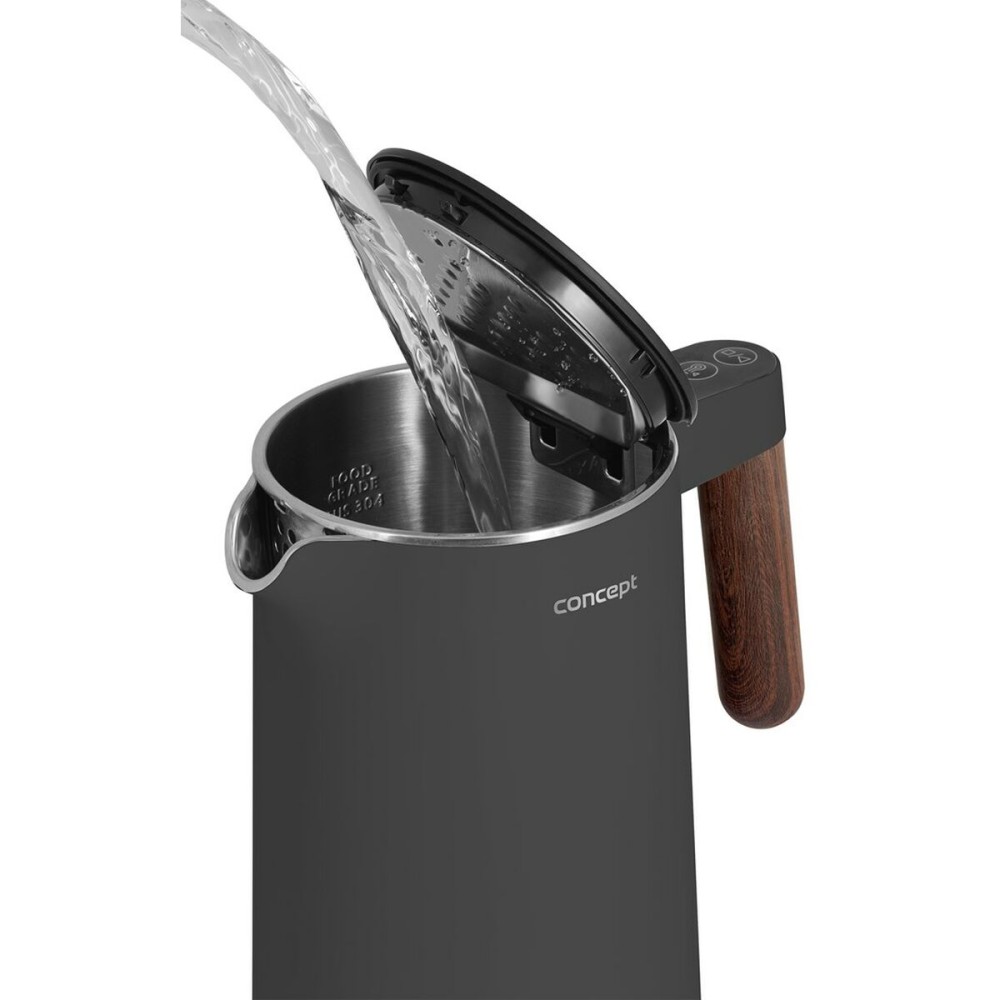 Kettle Concept RK3305 Dark grey Wood 1850-2200 W 1,5 L