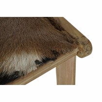 Bench DKD Home Decor 8424001823215 Brown Multicolour Natural Teak 65 x 47 x 42 cm