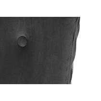 Sitz DKD Home Decor natürlich Holz Polyester Dunkelgrau (66 x 67 x 92 cm)