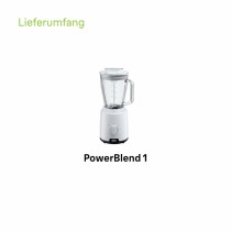 Bol mixeur Braun 0X22311086 Blanc 600 W 1,5 L