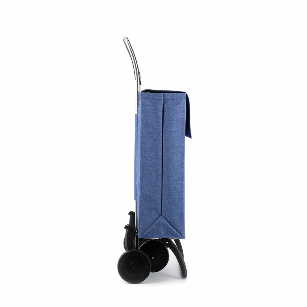 Panier à Courses Rolser Jean Tweed Bleu 43 L
