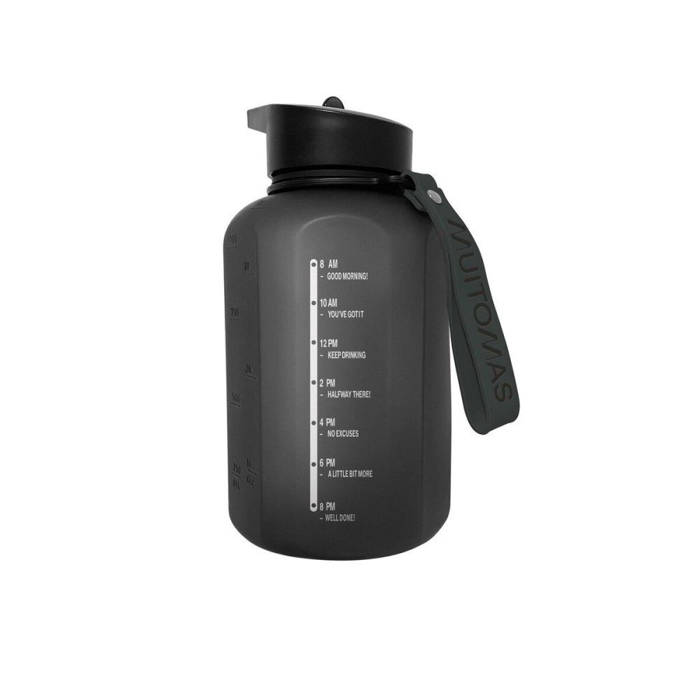Wasserflasche Muitomas WBOTTLE1200BK Schwarz