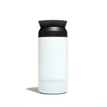 Wasserflasche Muitomas WBOTTLE350WH Weiß 350 ml