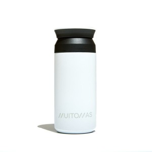 Wasserflasche Muitomas WBOTTLE350WH Weiß 350 ml