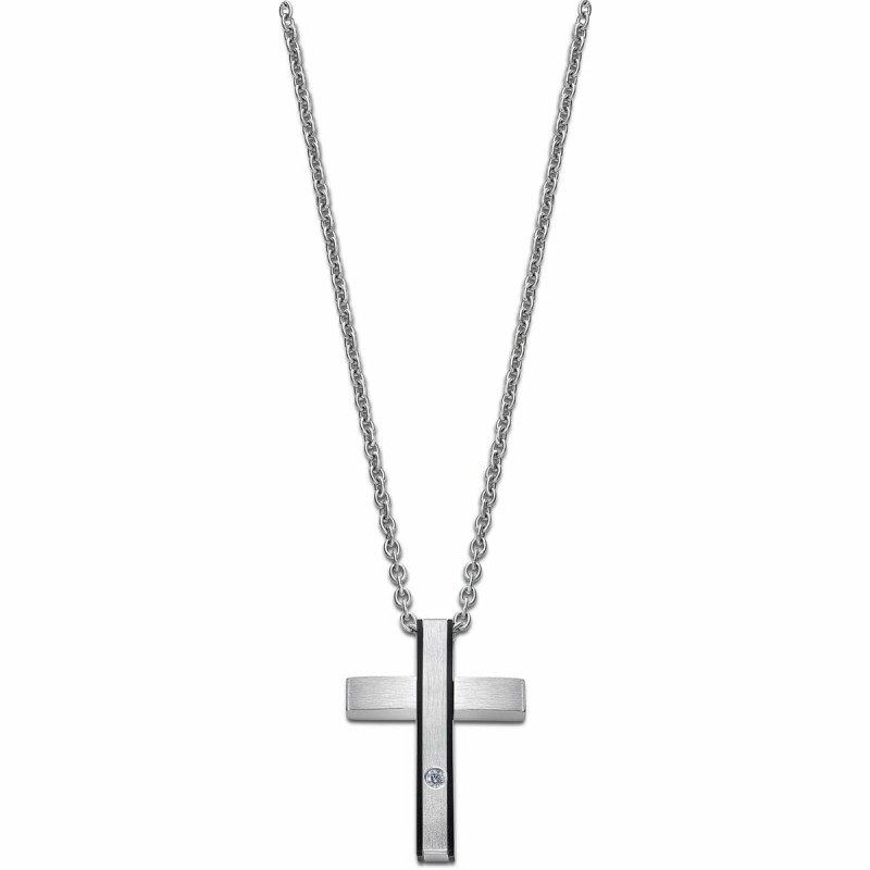 Men's Necklace Lotus LS2369-1/1 Cross