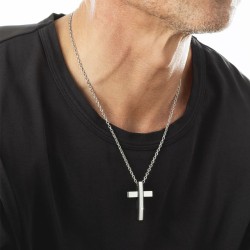 Men's Necklace Lotus LS2369-1/1 Cross