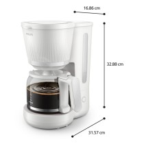 Cafetière goutte à goutte Philips HD7411/00 Blanc 1080 W 1,25 L