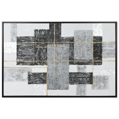 Bild Home ESPRIT Weiß Schwarz Gold Moderne 156 x 3,8 x 106 cm