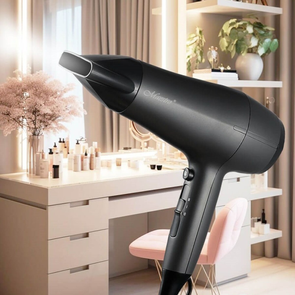 Hairdryer Feel Maestro MR-217 Black Graphite 2200 W