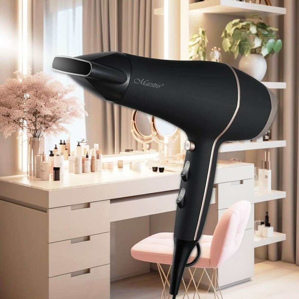 Hairdryer Feel Maestro MR-221 Black 2400 W