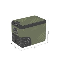 Portable Fridge Yolco KX40 GREEN Black