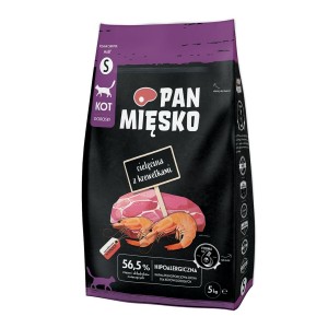 Cat food PAN MIĘSKO Veal 9 kg