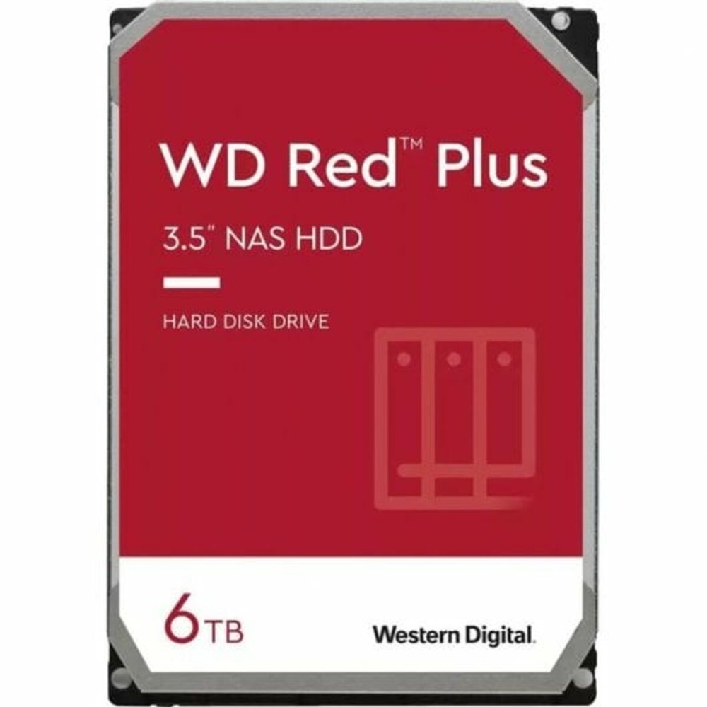 Disque dur Western Digital Red Plus WD60EFPX 3,5" 6 TB