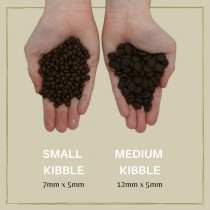 Futter EDEN 80/20 Medium kibble Lachsfarben 2 Kg