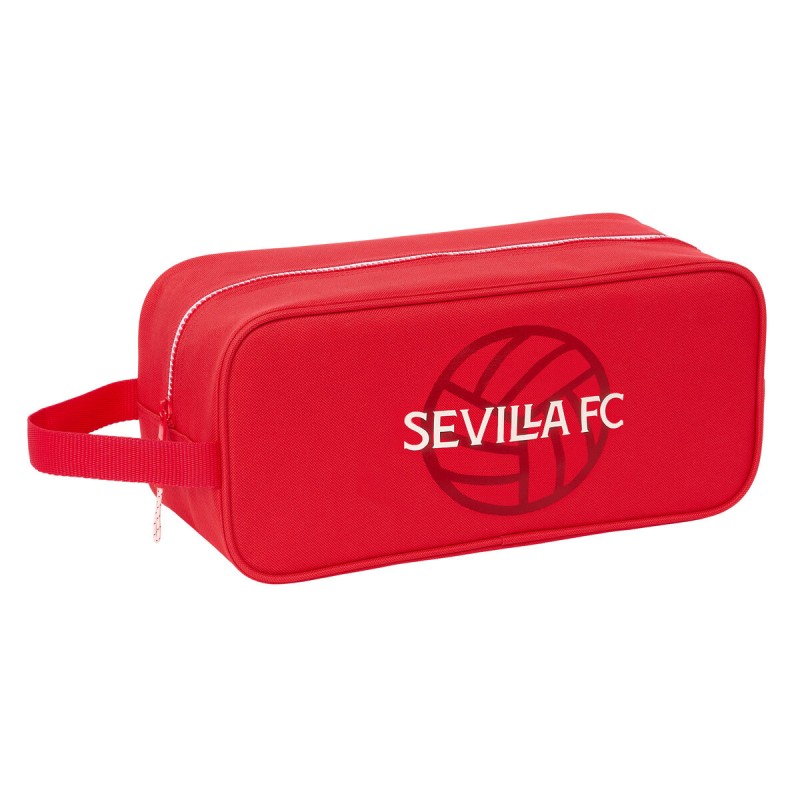 Schuhtasche für die Reise Sevilla Fútbol Club Rot 34 x 15 x 14 cm