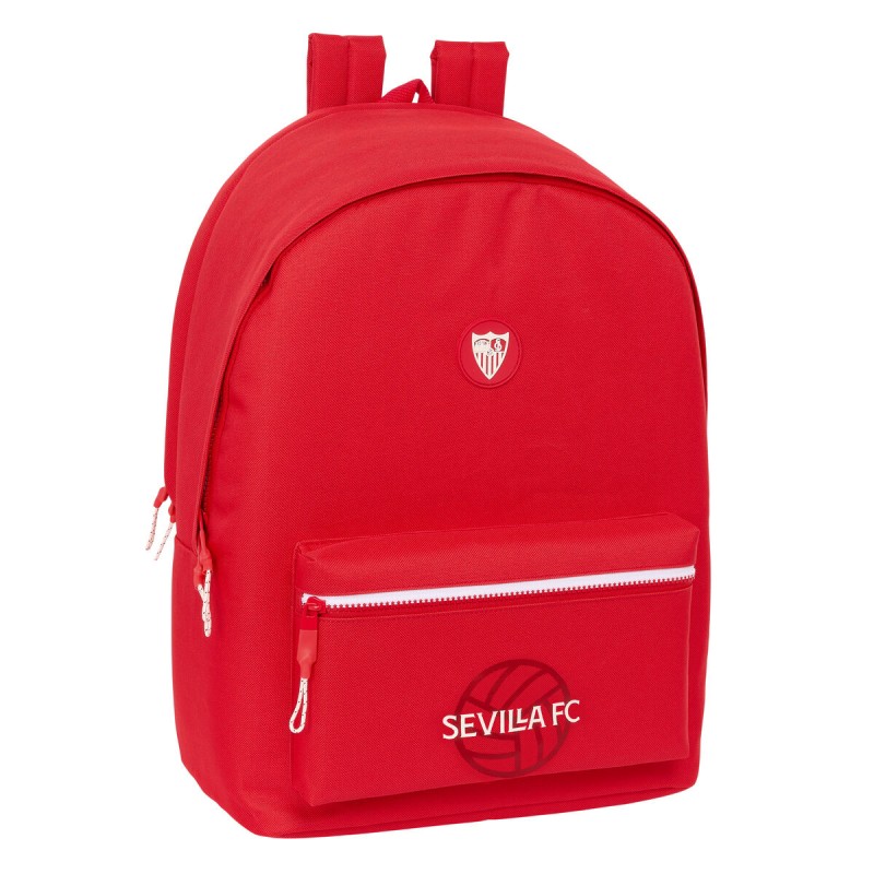 Laptop- und Tablet-Rucksack mit USB-Anschluss Sevilla Fútbol Club Rot 31 x 44 x 18 cm