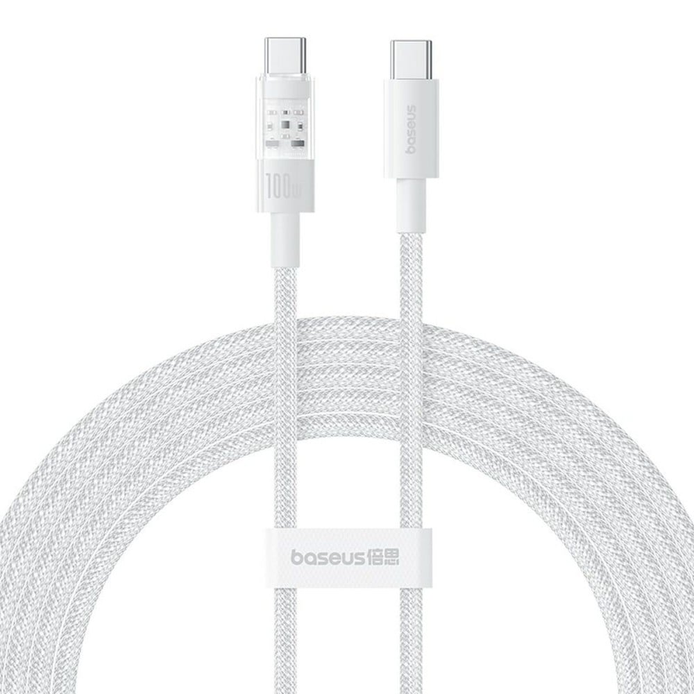 USB-C to USB-C Cable Baseus P10373000211-01 White 2 m
