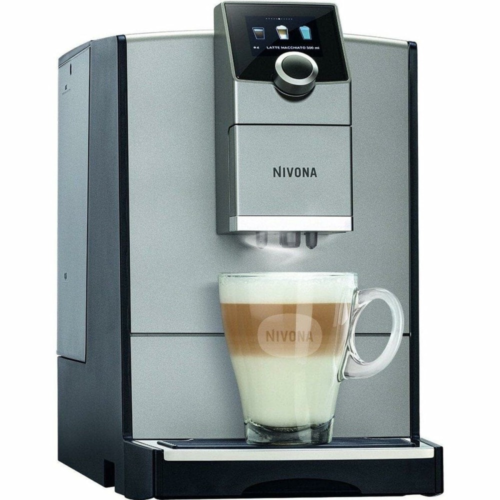 Superautomatische Kaffeemaschine Nivona CafeRomatica 795 Schwarz Stahl 1455 W 15 bar 250 g 2,2 L
