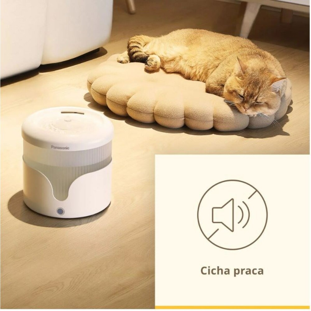 Pet Water Fountain Panasonic CP-JNW01CW White Plastic