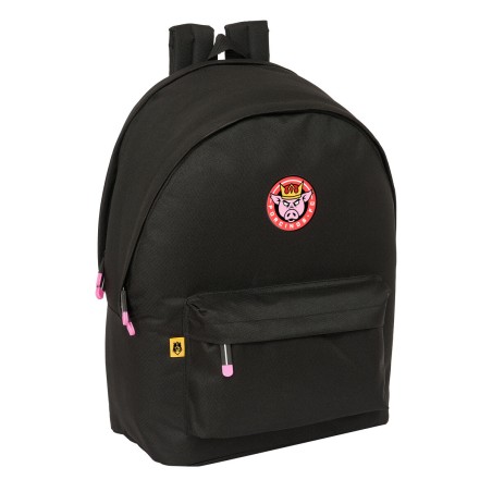 Sac à Dos pour Portable et Tablette avec Sortie USB Kings League +usb kings league Noir 31 x 44 x 18 cm