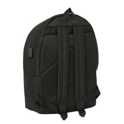 Sac à Dos pour Portable et Tablette avec Sortie USB Kings League +usb kings league Noir 31 x 44 x 18 cm