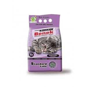 Sable pour chats Super Benek Lavande 5 L