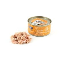Katzenfutter FISH4DOGS FISH4CATS Tuna fillet with squid Fisch 70 g