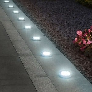 Lampe solaire MacLean MCE318 Noir 20,1 x 11 x 25,1 cm