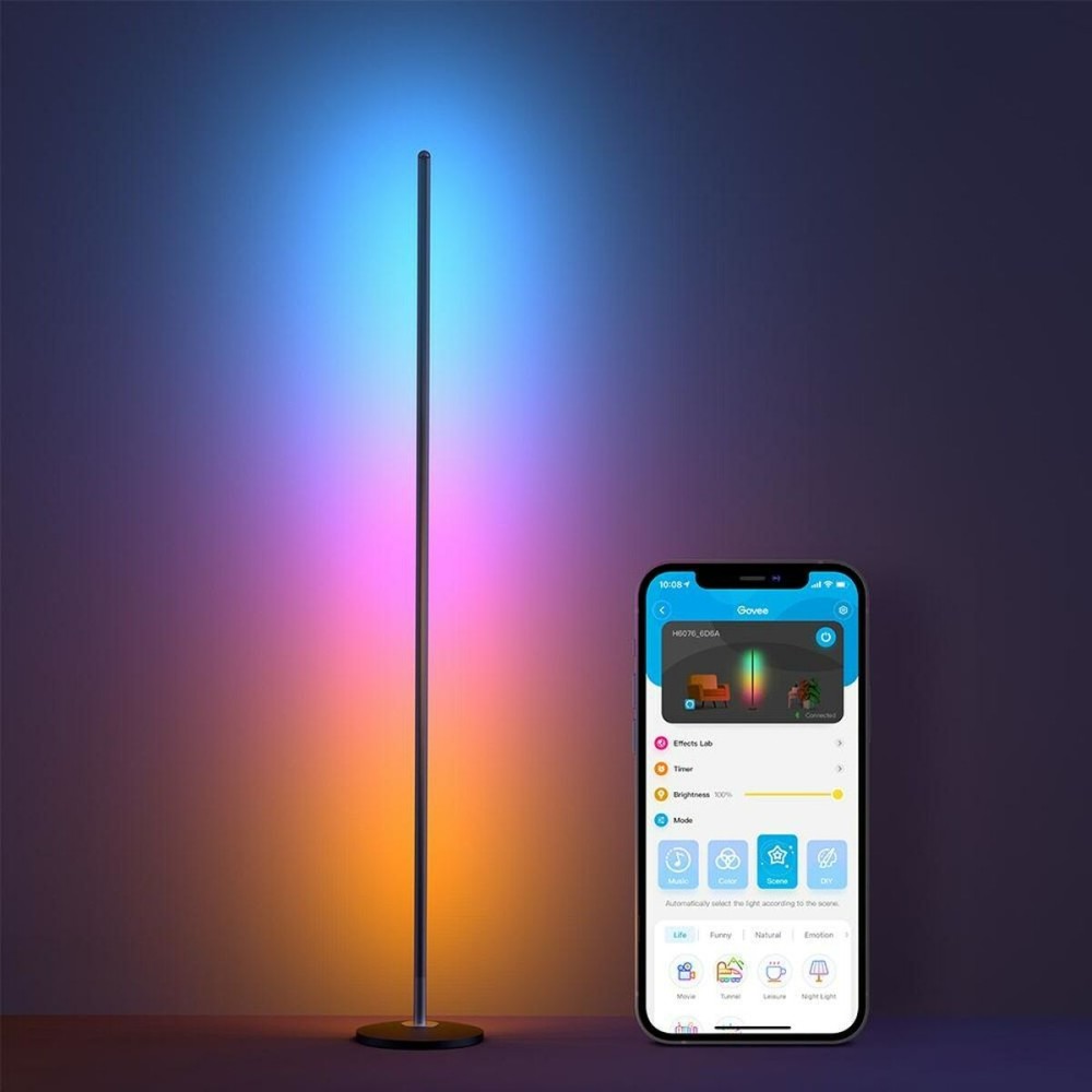 Stehlampe Govee LED Floor Lamp Schwarz Bunt 24 V (1 Stücke)