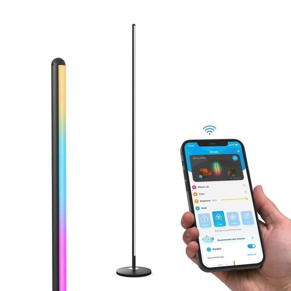 Floor Lamp Govee LED Floor Lamp Black Multicolour 24 V (1 Piece)