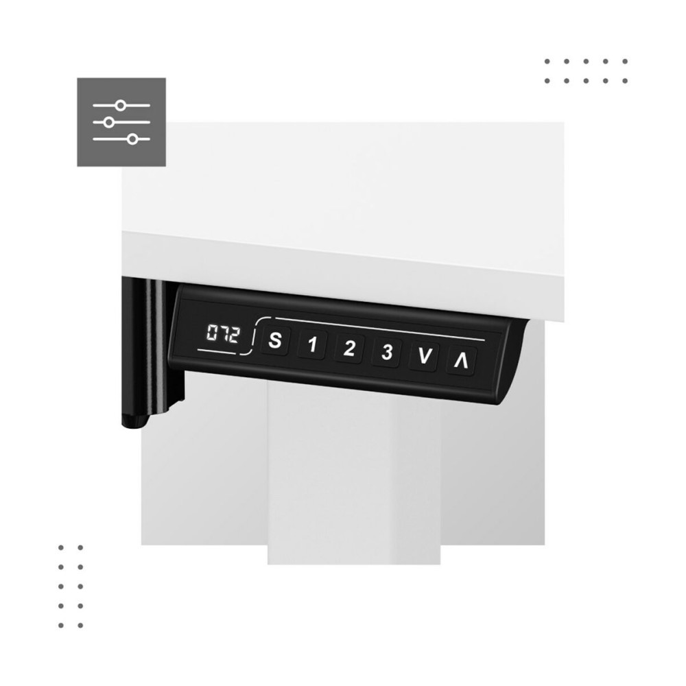 Schreibtisch Gaming Mark Adler MA-Leader 7.0 White Weiß