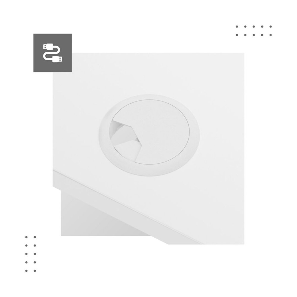 Schreibtisch Gaming Mark Adler MA-Leader 7.0 White Weiß