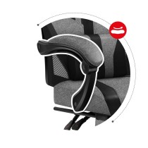 Gaming-Stuhl Huzaro Combat 5.0 Schwarz Grau