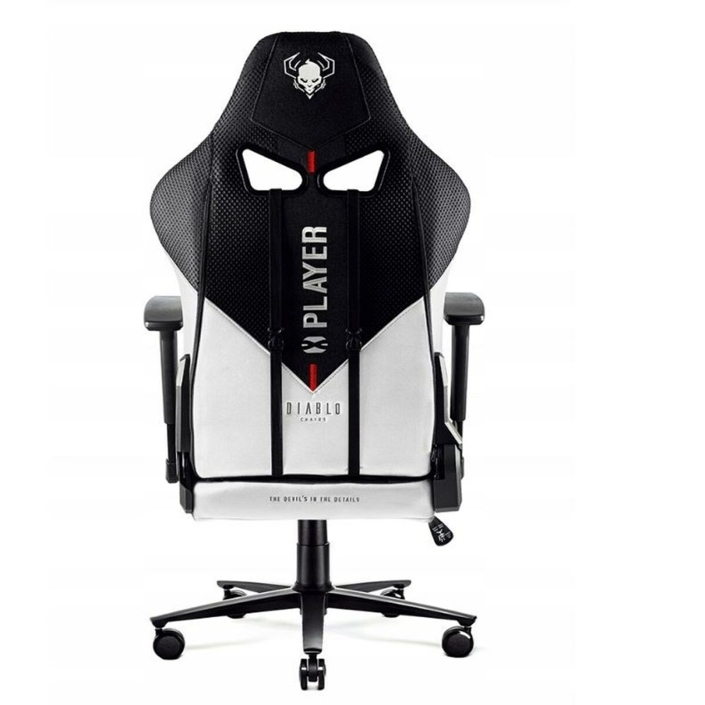 Gaming Chair Diablo Chairs DiabloX-PLAYER 2.0 White Black