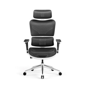 Chaise de jeu Diablo Chairs V-COMMANDER Blanc Noir