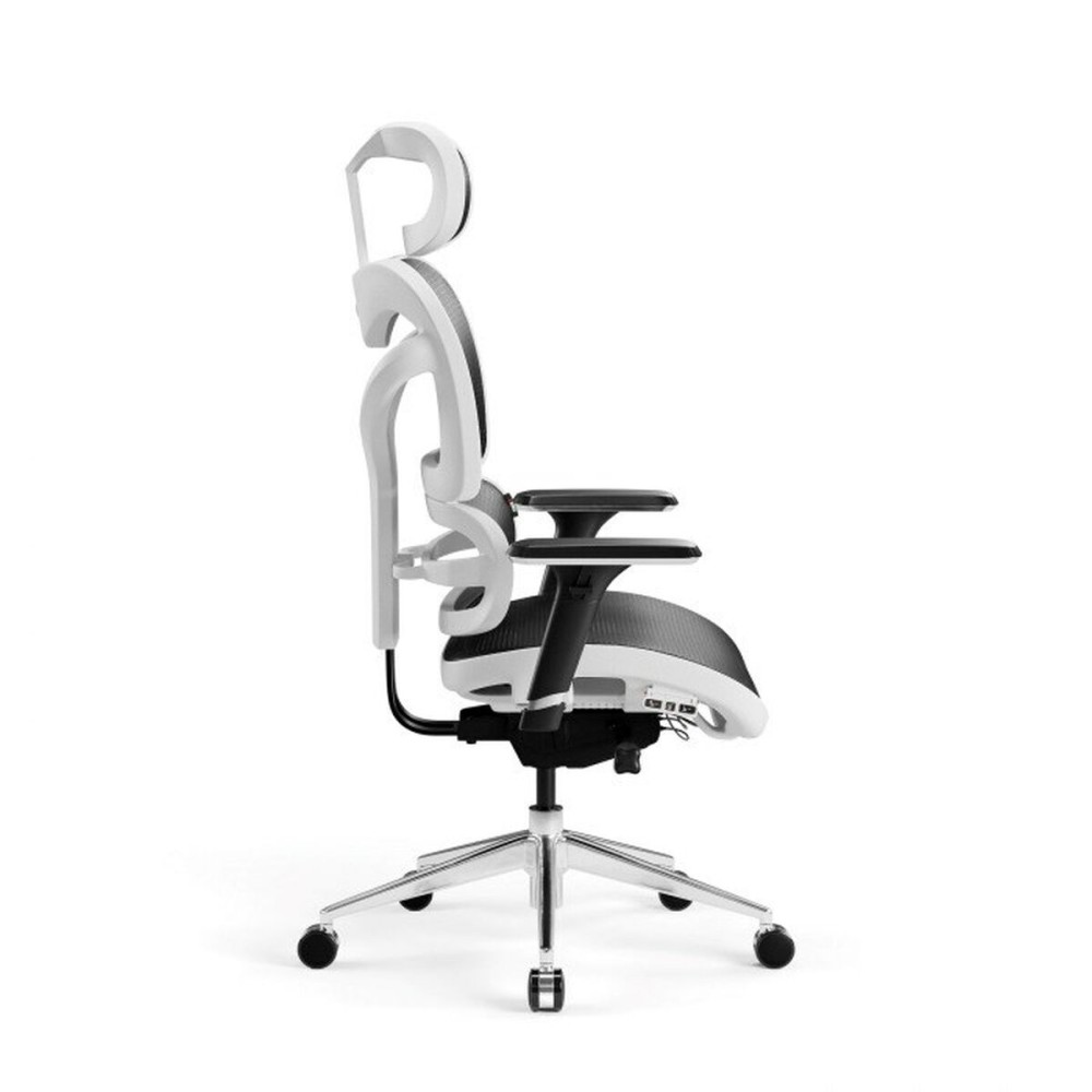 Chaise de jeu Diablo Chairs V-COMMANDER Blanc Noir