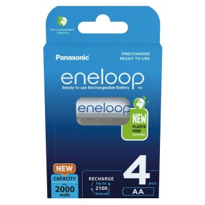 Batterie rechargeable Panasonic BK-3MCDE/4CP 2000 mAh 1,2 V 5 V