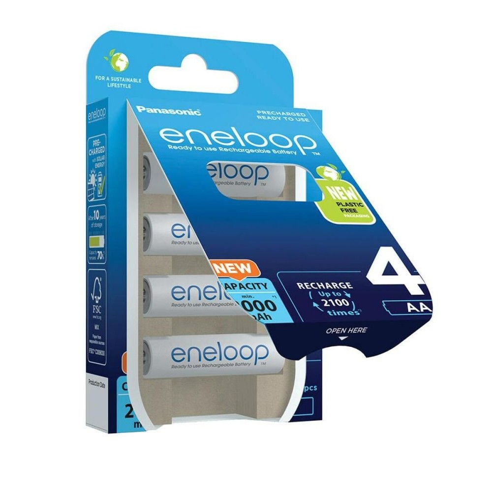 Rechargeable battery Panasonic BK-3MCDE/4CP 2000 mAh 1,2 V 5 V