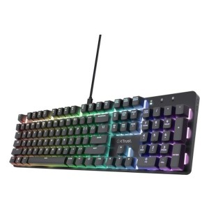 Clavier pour jeu Trust GXT 871 Zora Noir Multicouleur QWERTY Qwerty US