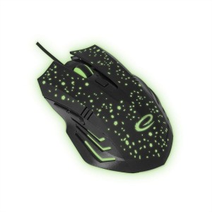 Gaming Mouse Esperanza EGM212 Black Green